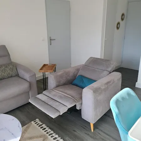 Joli T2 Proche Gare Avec Vue شقة آنماس